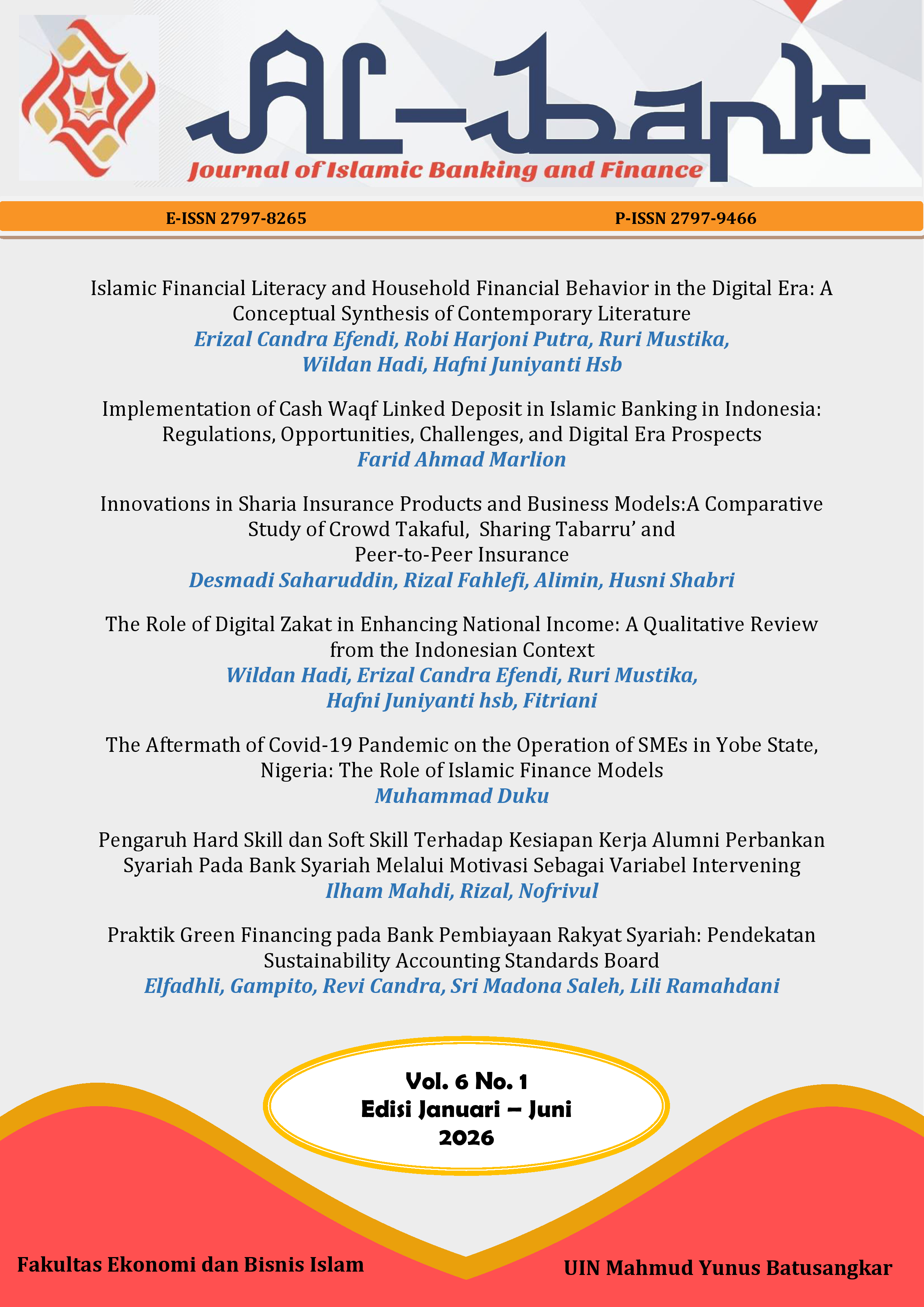 					View Vol. 6 No. 1 (2026): January - June 2026
				